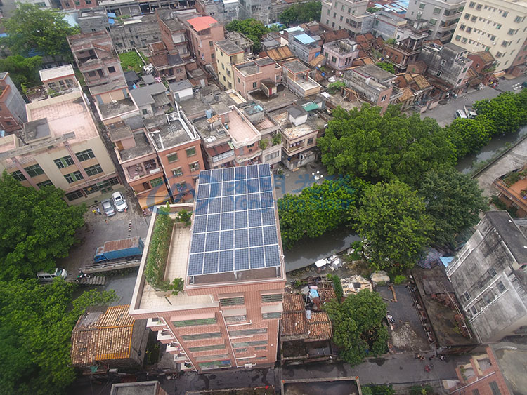 东莞市万江区蚬涌10.08KW家庭光伏发电项目